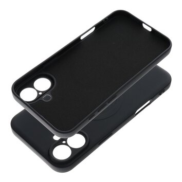 Futerał SILICONE MAG COVER kompatybilny z MagSafe do IPHONE 16 Plus czarny