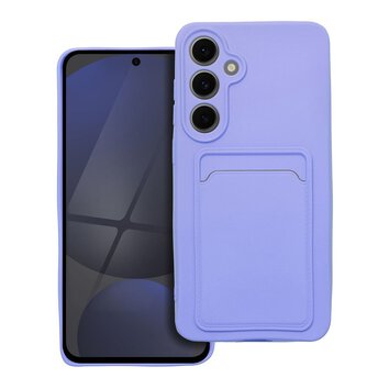 Futerał CARD CASE do SAMSUNG S24 FE fioletowy