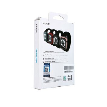 Futera X-ONE Dropguard - do Apple Watch seria 7/8/9 45mm transparentny