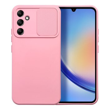 Futera SLIDE do SAMSUNG A34 5G jasnorowy