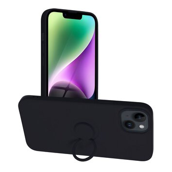 Futera SILICONE RING do IPHONE 14 PLUS czarny
