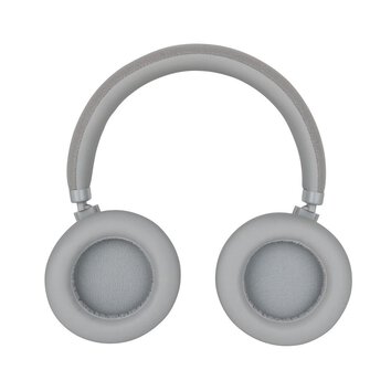 FORCELL F-AUDIO suchawki bezprzewodowe nagowne ANC Touch Beat szare