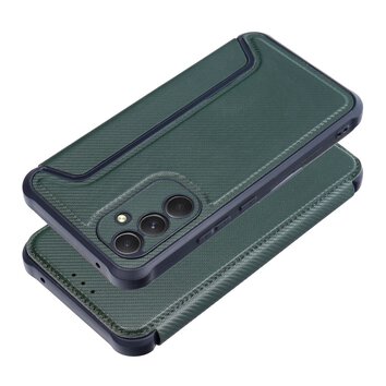 Kabura RAZOR Book do SAMSUNG A54 5G ciemnozielony