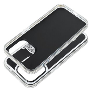Futerał TEDDY BEAR do IPHONE 16 Pro srebrny