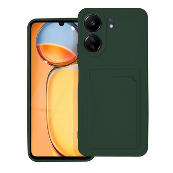 Futera CARD CASE do XIAOMI Redmi 13C / POCO C65 zielony