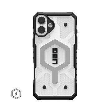 Futerał (UAG) Urban Armor Gear Pathfinder Clear kompatybilny z MagSafe do IPHONE 16 Plus ice