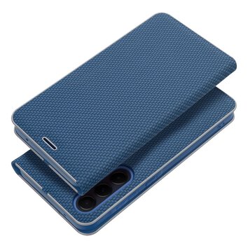 Kabura LUNA Book Carbon do XIAOMI Redmi Note 13 Pro Plus 5G niebieski