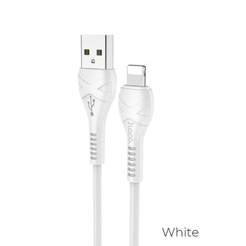 HOCO kabel USB do iPhone Lightning 8-pin Cool power X37 1 metr biały