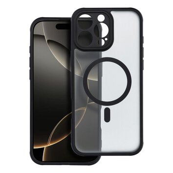 Futerał FULL MATTE MAG COVER kompatybilny z MagSafe do IPHONE 16 Pro Max czarny