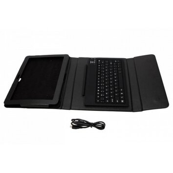 Etui z klawiaturą bluetooth do tabletów Galaxy Tab 2 10" czarne 