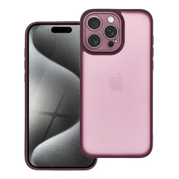 Futera VARIETE do IPHONE 15 Pro Max purpurowy