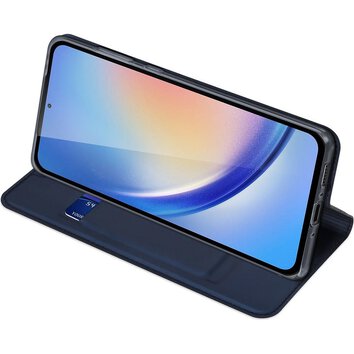 DUX DUCIS kabura SKIN PRO do SAMSUNG A35 niebieska