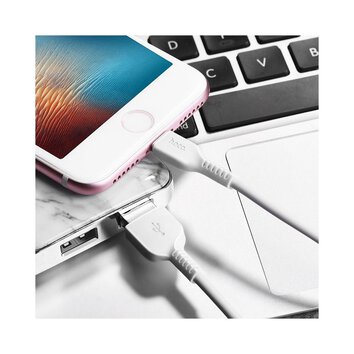 HOCO kabel USB do iPhone Lightning 8-pin X13 EASY biały 1 metr