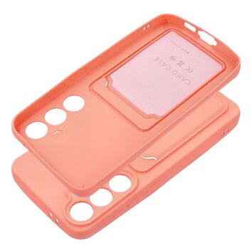 Futerał CARD CASE do SAMSUNG S24 FE różowy
