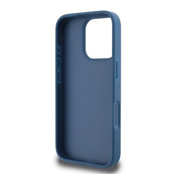 GUESS futerał do IPHONE 16 Pro Max GUHCP16XG4GLBL (4G PU Bottom Stripe) niebieski