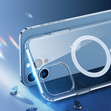 DUX DUCIS futera CLIN MAG kompatybilny z MagSafe do IPHONE 14 Pro transparentny