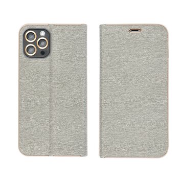 Kabura LUNA Book Gold do XIAOMI Redmi NOTE 13 PRO 5G srebrny