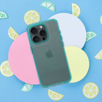 Futerał MATRIX CLEAR do IPHONE 15 Pro miętowy