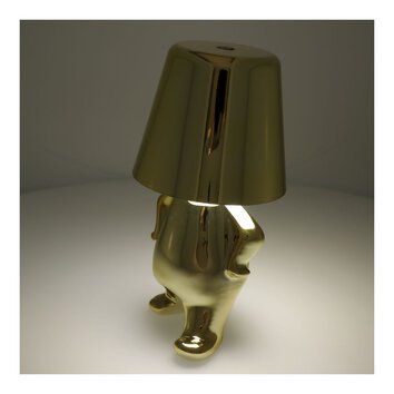 Lampka nocna GOLD MAN Art Deco stojcy (wzr 1) MLTL