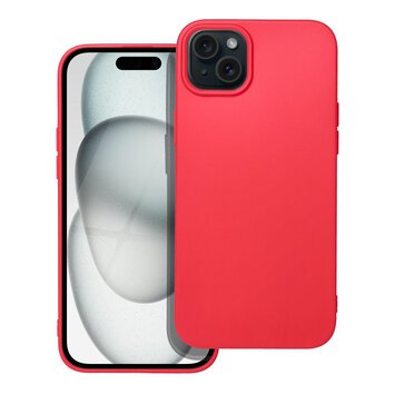 Futera SOFT do IPHONE 15 PLUS czerwony