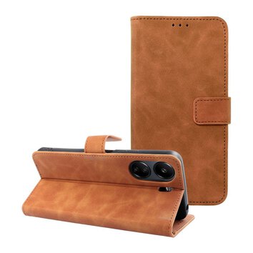 Kabura TENDER Book do XIAOMI Redmi 13C / POCO C65 brzowy
