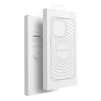 Silicone Zephyr Mag Cover kompatybilny z MagSafe do IPHONE 16 różowy