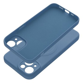 Futera Silicone Mag Cover kompatybilny z MagSafe do IPHONE 14 niebieski