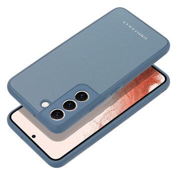 Futera Roar Matte Glass Case - do Samsung Galaxy A12 niebieski