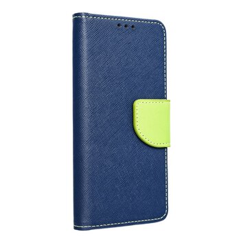 Kabura Fancy Book do  XIAOMI Redmi NOTE 12 4G granatowy / limonka