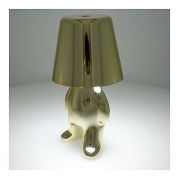 Lampka nocna GOLD MAN Art Deco stojcy (wzr 8) MLTL