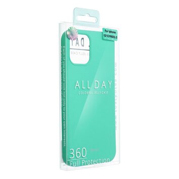 Futerał Roar Colorful Jelly Case - do iPhone 12 / 12 Pro Miętowy
