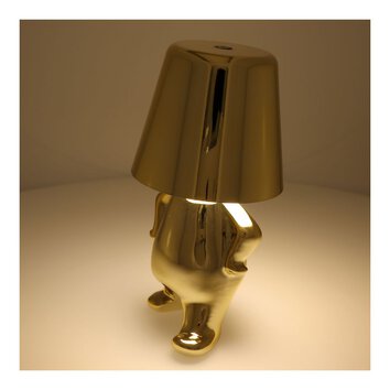 Lampka nocna GOLD MAN Art Deco stojcy (wzr 1) MLTL