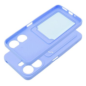 Futera CARD CASE do XIAOMI Redmi 13C / POCO C65 fioletowy