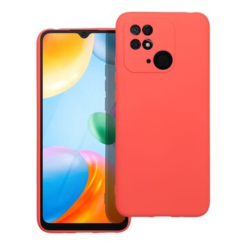 Futera SILICONE do XIAOMI Redmi 10C brzoskwiniowy