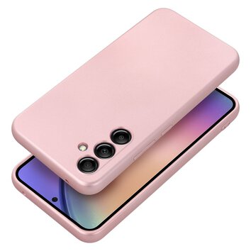 Futerał METALLIC do SAMSUNG A54 5G różowy