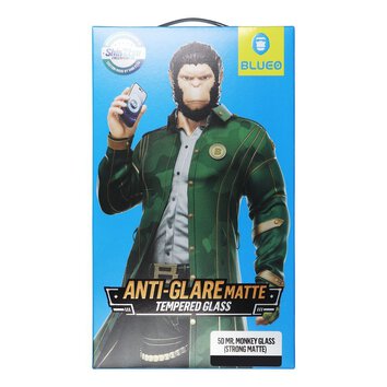 Szko Hartowane 5D Mr. Monkey Glass - Apple iPhone 14 Pro czarny (Strong Matte)