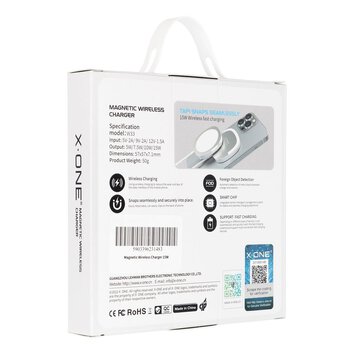 adowarka Bezprzewodowa X-ONE kompatybilna z Magsafe 15W