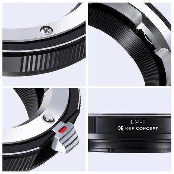 Adapter bagnetowy K&F Concept - Leica M / Sony E