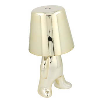 Lampka nocna GOLD MAN Art Deco stojcy (wzr 8) MLTL