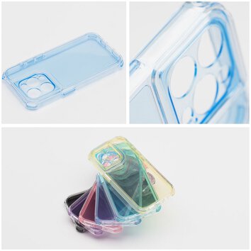 Futerał MATRIX CLEAR do IPHONE 16 niebieski