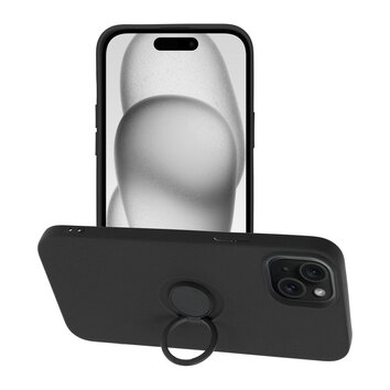 Futera SILICONE RING do IPHONE 15 PLUS czarny