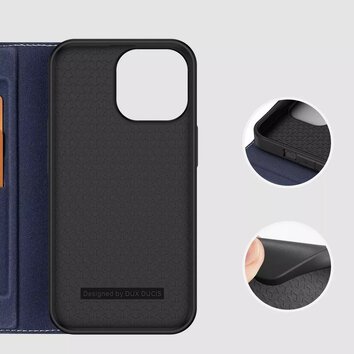 DUX DUCIS kabura SKIN X2 do IPHONE 14 Pro Max niebieska