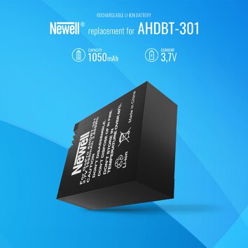 Akumulator Newell zamiennik AHDBT-301 do GoPro