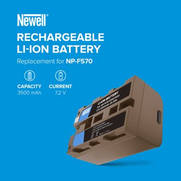 Akumulator Newell zamiennik NP-F570 USB-C do Sony