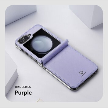 DUX DUCIS futerał BRIL do SAMSUNG Z Flip6 5G fioletowy
