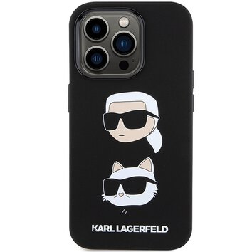 Oryginalne Etui KARL LAGERFELD Hardcase KLHCP15XSDHKCNK do iPhone 15 Pro Max (Silicone KC / czarny)