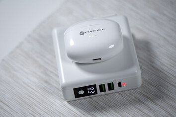 FORCELL F-AUDIO suchawki bezprzewodowe / bluetooth stereo TWS CLEAR Sound biae