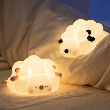 Lampka nocna Owieczka Art Deco dotykowy K-1156