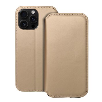 Kabura DUAL POCKET Book do IPHONE 16 Pro Max złoty