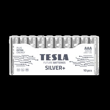 TESLA bateria alkaliczna R3 (AAA) SILVER+ [10x72] 10 szt